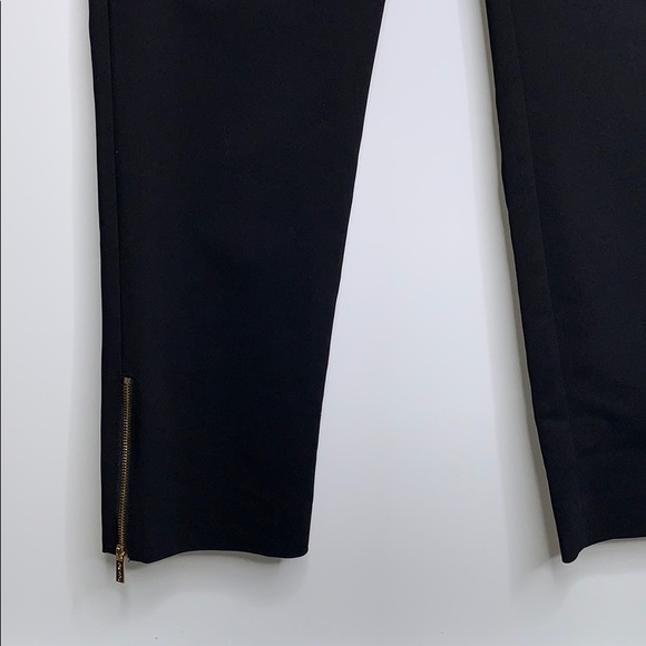 CALVIN KLEIN • Black Zipper Andre Dressy Pants - Picture 3 of 9
